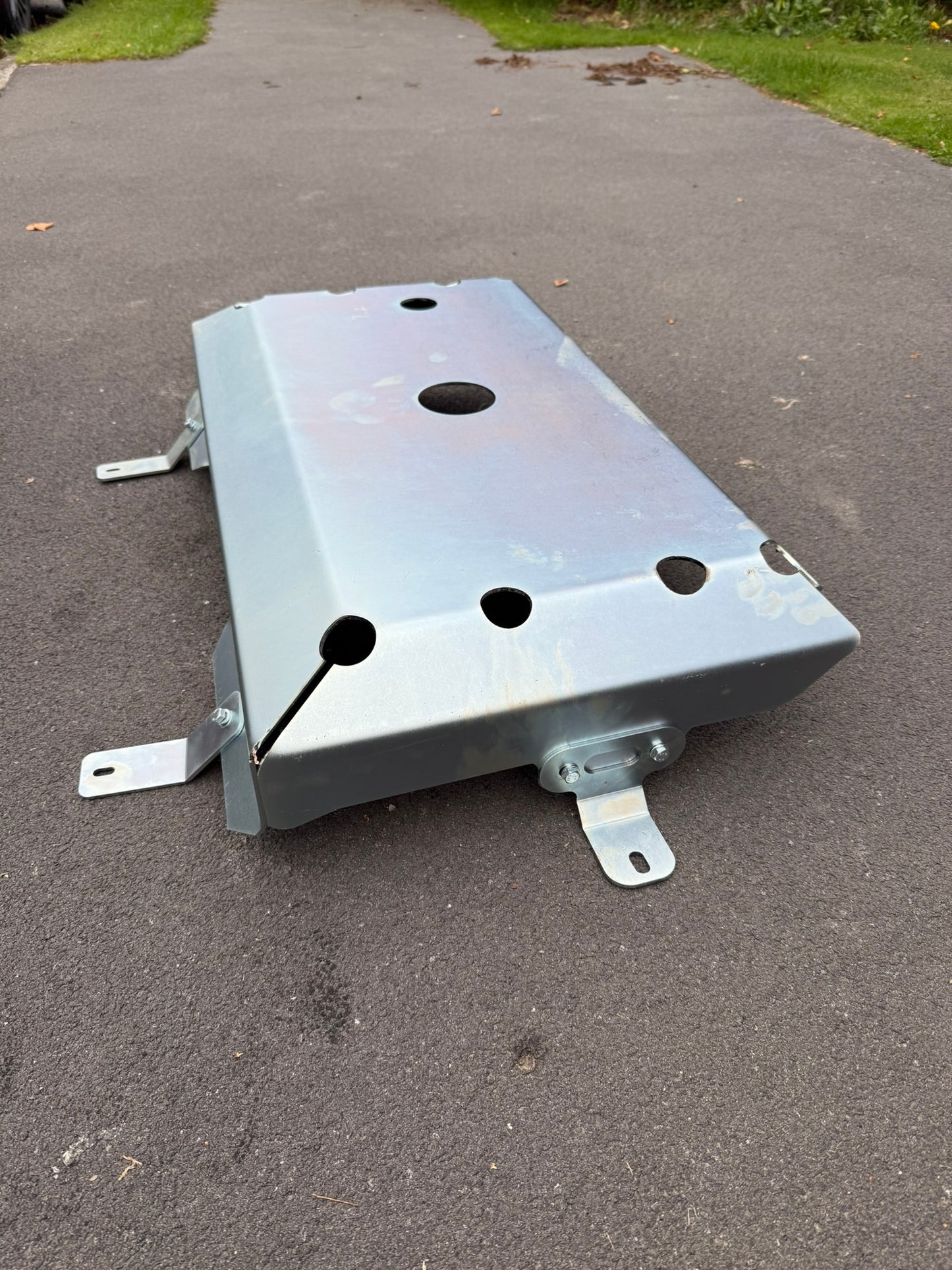 90 Series Pardo fuel tank bash plate