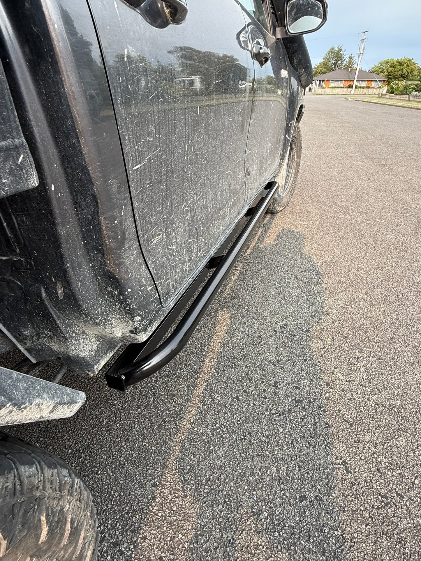 Toyota Hilux N80 Angled Rock Sliders