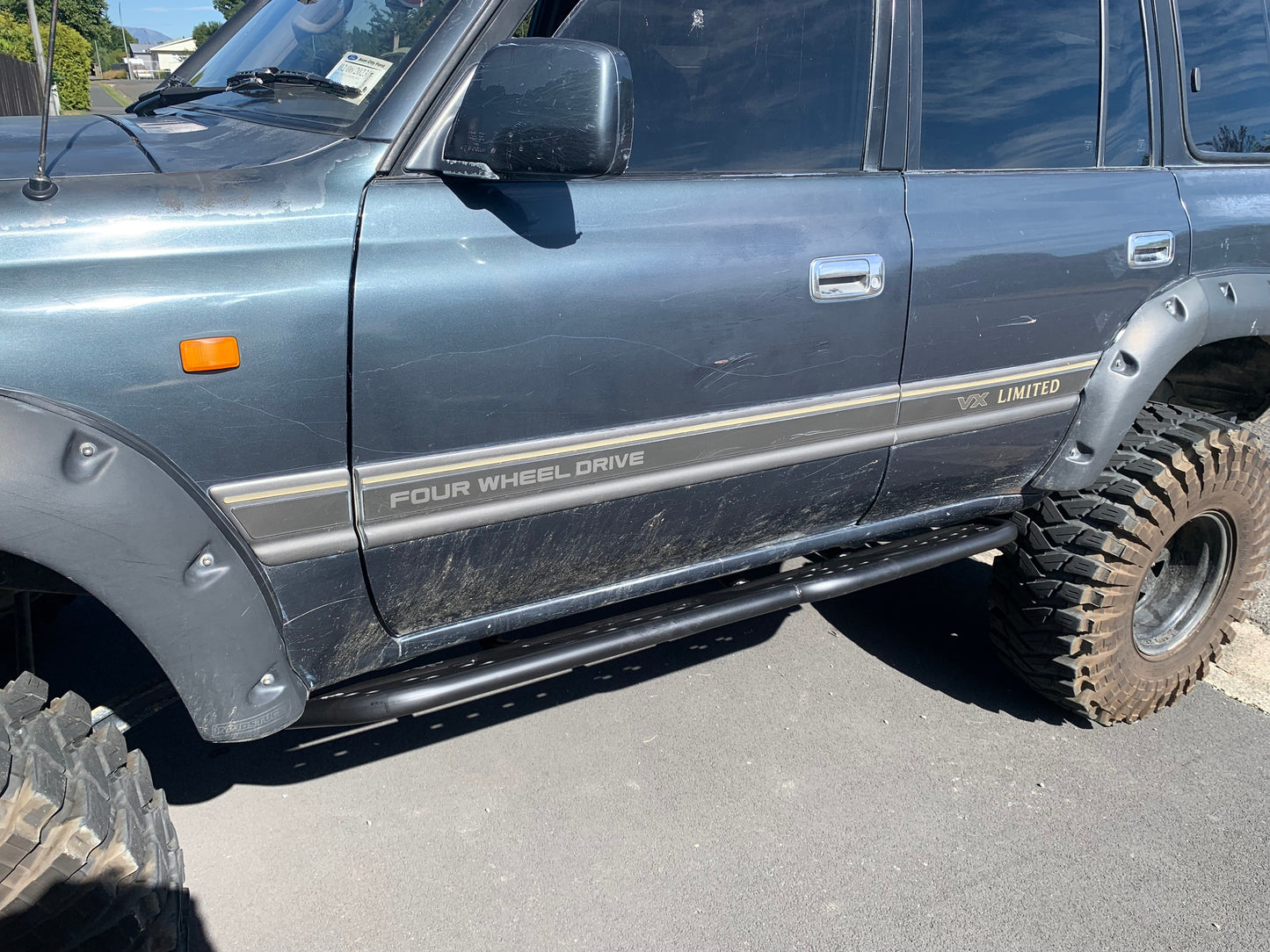 80 Series Land Cruiser - Rock Sliders