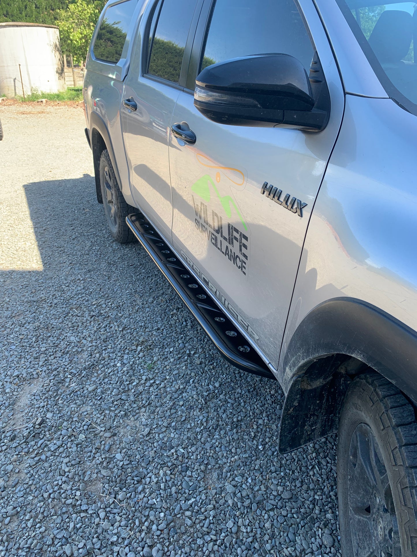 N80 Hilux (2015 - 2021) - Rock Sliders (Straight)