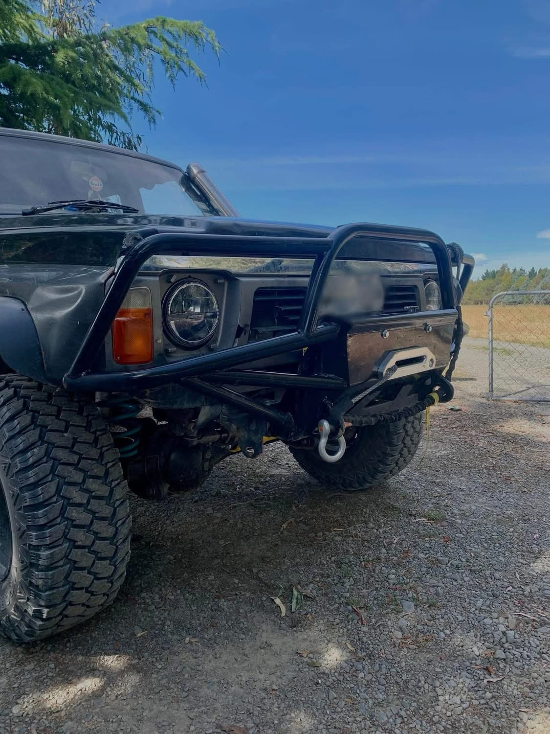 GQ Safari Bullbar - Front bar