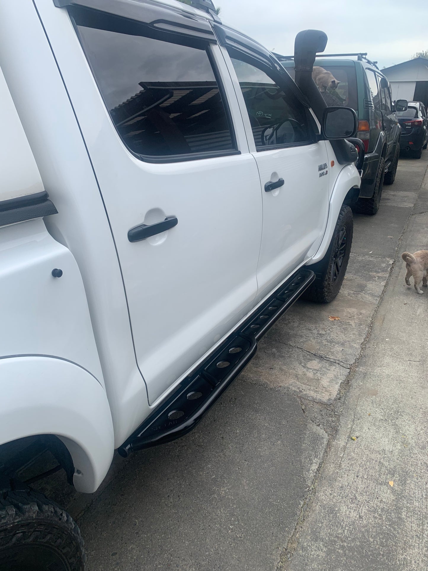 N70 Hilux (2005 - 2014) - Rock Sliders (Kick Out)