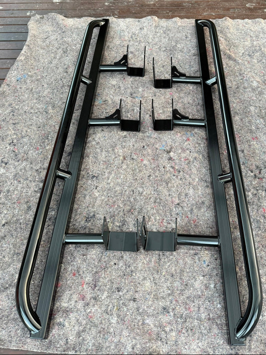 Toyota Hilux N70 Angled Rock Sliders