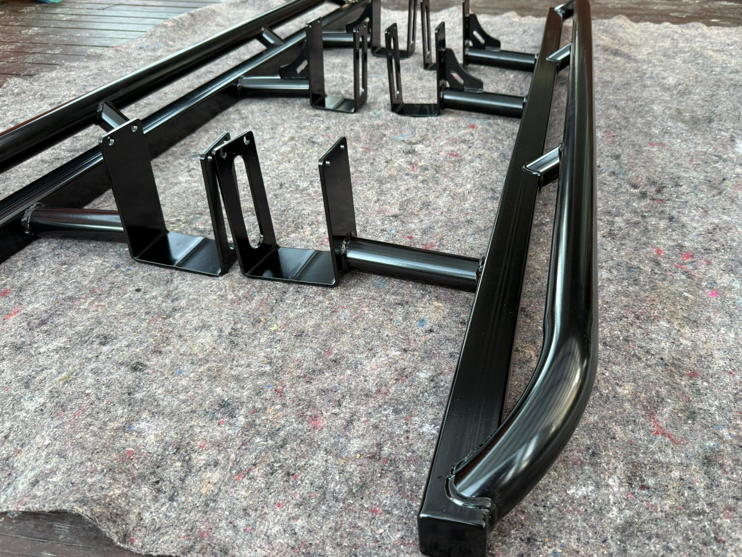 Toyota Hilux N70 Angled Rock Sliders