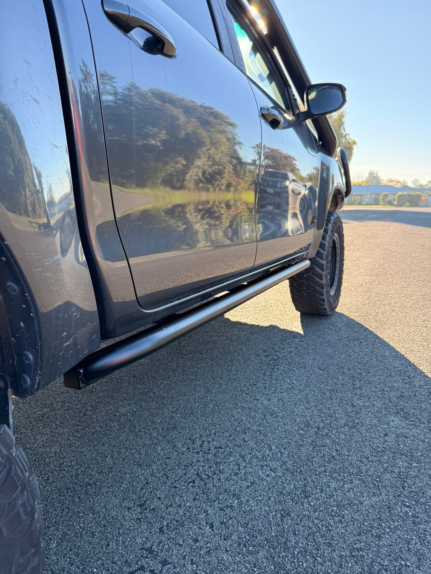 Toyota Hilux N80 Angled Rock Sliders